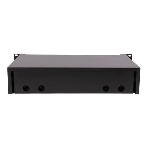 Кросс оптический 19" (ШКОС) на 48 порта SC/LC, выдвижной, 2U, черный Кросс оптический 19" (ШКОС) на 48 порта SC/LC, выдвижной, 2U, черный